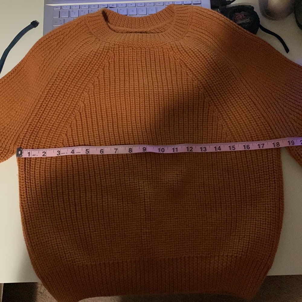 Mara Hoffman Anthropologie 100% Alpaca Balloon Sleeve Knit Pullover Sweater NWT - Picture 9 of 10